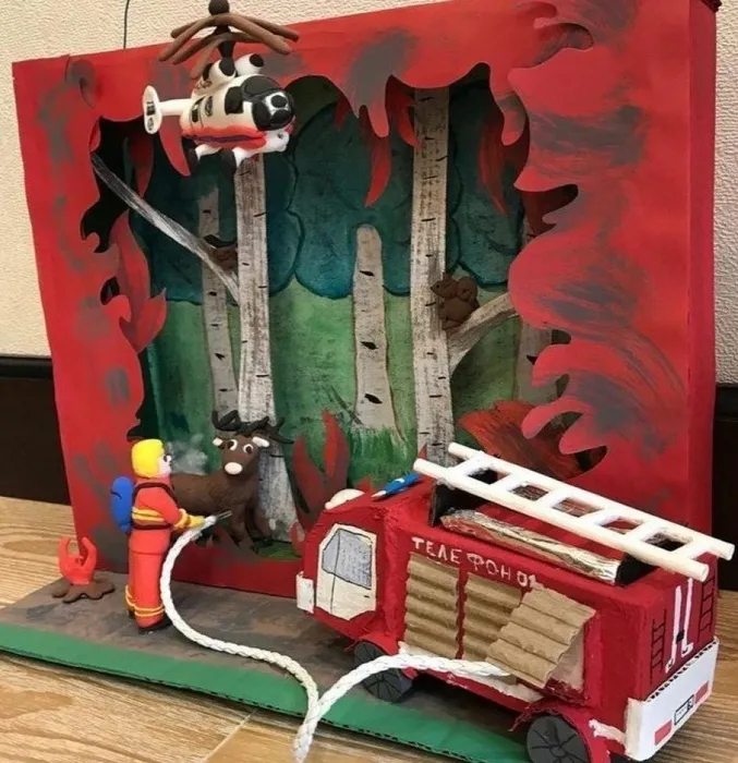 Работа Не играй с огнем ГСА (Иванова м., Сиднева С.)